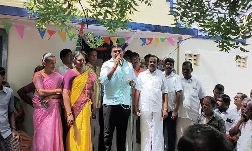 வடக்குபனவடலிசத்திரத்தில் பகுதி நேர ரேசன் கடை திறப்பு -ராஜா எம்.எல்.ஏ. பங்கேற்பு