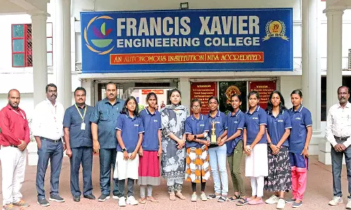 மண்டல அளவிலான தடகள போட்டி-நெல்லை எப்.எக்ஸ். என்ஜினீயரிங் கல்லூரி மாணவிகள் சாம்பியன்