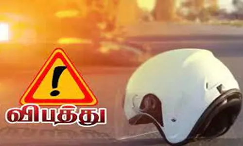 கபிலர்மலை அருகே மோட்டார் சைக்கிள் மோதி மூதாட்டி சாவு