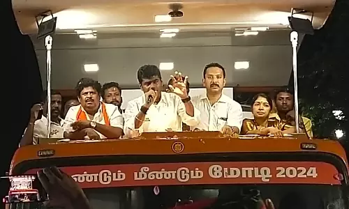 முதல்-அமைச்சர் மு.க.ஸ்டாலின் குடும்ப ஆட்சி நடத்துகிறார்-அண்ணாமலை குற்றச்சாட்டு