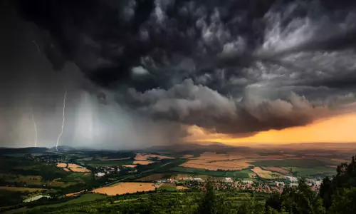 லால்குடி, புள்ளம்பாடி, சிறுகுடியில் கொட்டித் தீர்த்த மழை