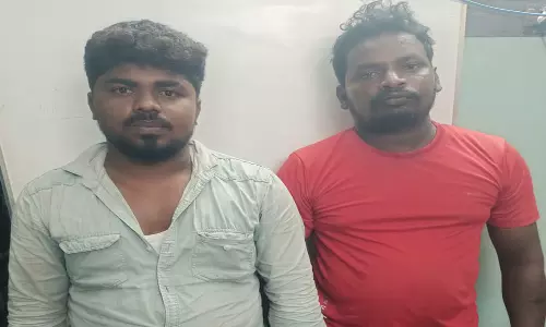 திட்டக்குடி பகுதியில் 1200 கிலோ ரேஷன் அரிசி கடத்தல்: 2 பேர் கைது