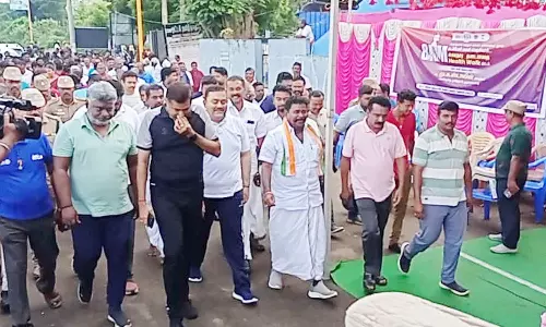 தென்காசியில் நடப்போம் நலம் பெறுவோம் நடைபயிற்சி தொடக்கம்