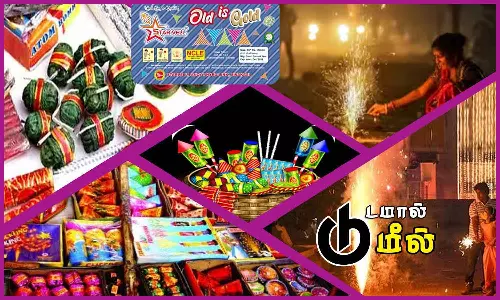 களை கட்டிய தீபாவளி ஷாப்பிங், ஜவுளிகள் வாங்க கடைவீதிகளில்  பொதுமக்கள் குவிந்தனர்- சூடுபிடிக்க தொடங்கிய பட்டாசு விற்பனை