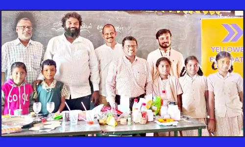 அரசு பள்ளியில் அறிவியல் நிகழ்ச்சி