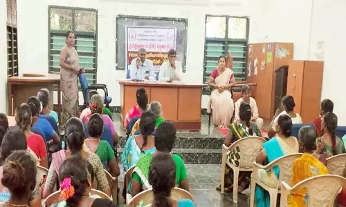 பி.டி.ஒ அலுவலகத்தில் சமையல் உதவியாளர்களுக்கு செயலாக்க பயிற்சி