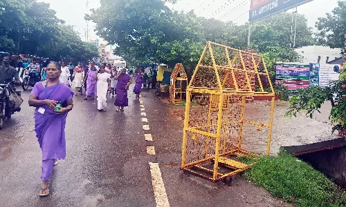 பாதுகாப்பான நடை பயிற்சி சாலை அமைக்க கோரிக்கை