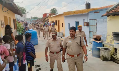 ரவுடி பட்டியலில் உள்ள 164 பேர் வீடுகளில் போலீசார் அதிரடி சோதனை