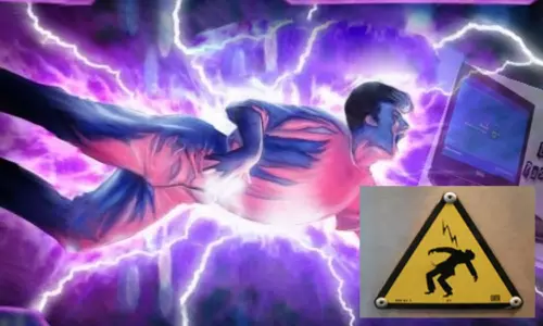 மின்சாரம் தாக்கி வாலிபர் சாவு