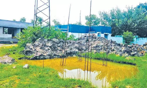 மேல்நிலை நீர்த்தேக்க தொட்டி கட்டுமான பணிகள் முடிவடையுமா?