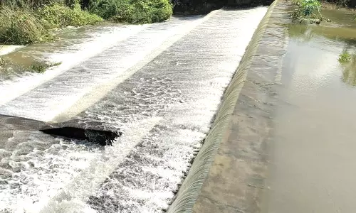 மேட்டுப்பாளையத்தில் ஒரு ஆண்டுக்கு பிறகு நிரம்பி வழியும் பெள்ளாதி குளம்