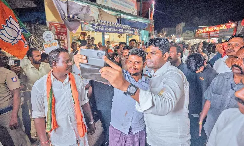 அயோத்தி ராமர் கோவிலுக்கு பா.ஜ.க. சார்பில் தினமும் ரெயில் சேவை: அண்ணாமலை அறிவிப்பு