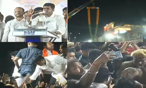 தமிழகத்தில் பா.ஜனதா ஆட்சிக்கு வரும்போது அந்த சிலையை... ஸ்ரீரங்கத்தில் பேசிய அண்ணாமலை