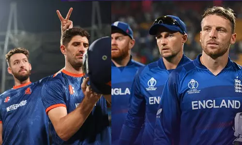 நெதர்லாந்துக்கு எதிராக டாஸ் வென்ற இங்கிலாந்து பேட்டிங் தேர்வு