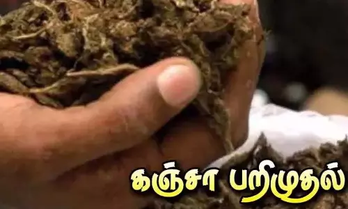 ரெயிலில் கடத்தி வந்து திருப்பூர் வட மாநில தொழிலாளர்களுக்கு கஞ்சா சப்ளை; 2 பேர் கைது - 7 கிலோ பறிமுதல்