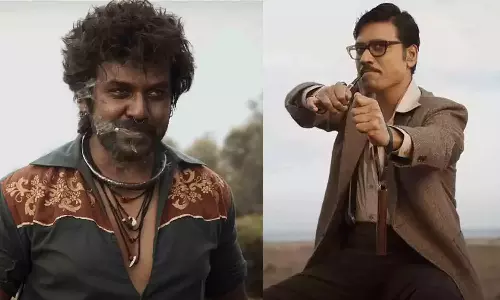 மலையாள பிரபலத்தை நேரில் சந்தித்த ஜிகர்தண்டா- 2 படக்குழு