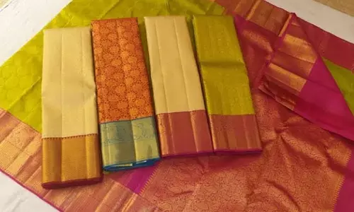 ஜவுளி வாங்குவதுபோல நடித்து கைவரிசை: ரூ.72 லட்சம் மதிப்பிலான பட்டுப்புடவைகளை திருடிய பெண்கள்