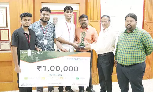 தேசிய அளவில் வடிவமைப்பு போட்டி-  நெல்லை எப்.எக்ஸ். என்ஜினீயரிங் கல்லூரி மாணவர்கள் சாதனை