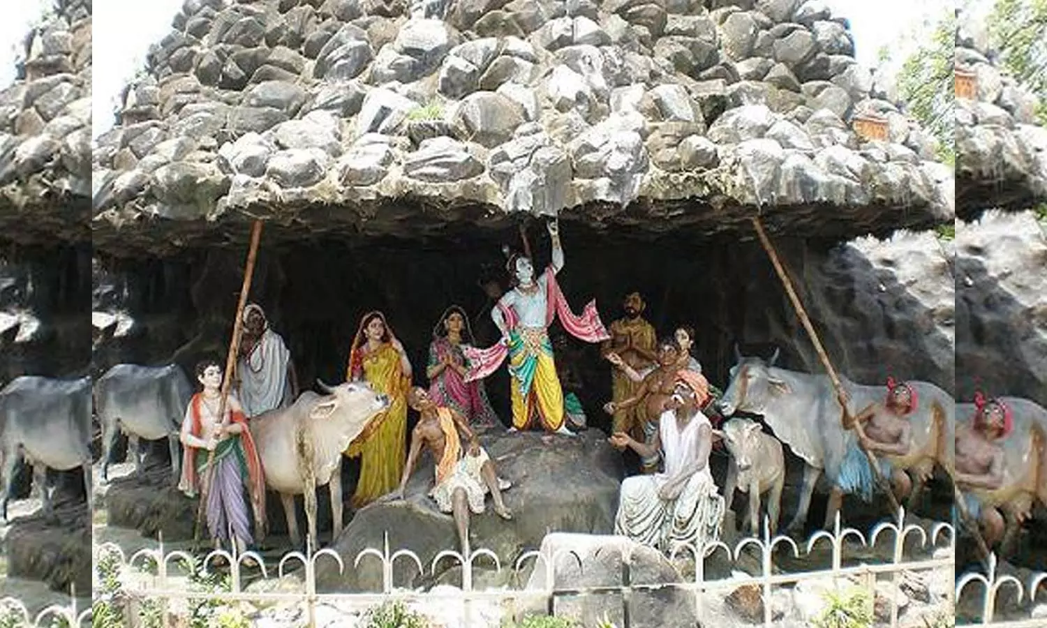இந்திரனின் ஆணவத்தை அடக்கிய ஸ்ரீகிருஷ்ணர் இந்திரனின் ஆணவத்தை அடக்கிய ஸ்ரீகிருஷ்ணர்