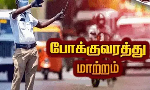 தீபாவளி பண்டிகையை முன்னிட்டு பல்லடத்தில் போக்குவரத்து மாற்றம்