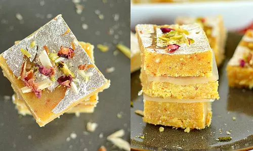 சுவையான பாசிப்பருப்பு பர்பி