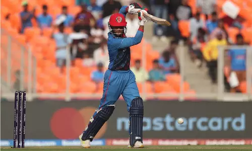 சதத்தை தவறவிட்ட ஓமர்சாய்: தென் ஆப்பிரிக்கா வெற்றிபெற 245 ரன்களை நிர்ணயித்தது ஆப்கானிஸ்தான்