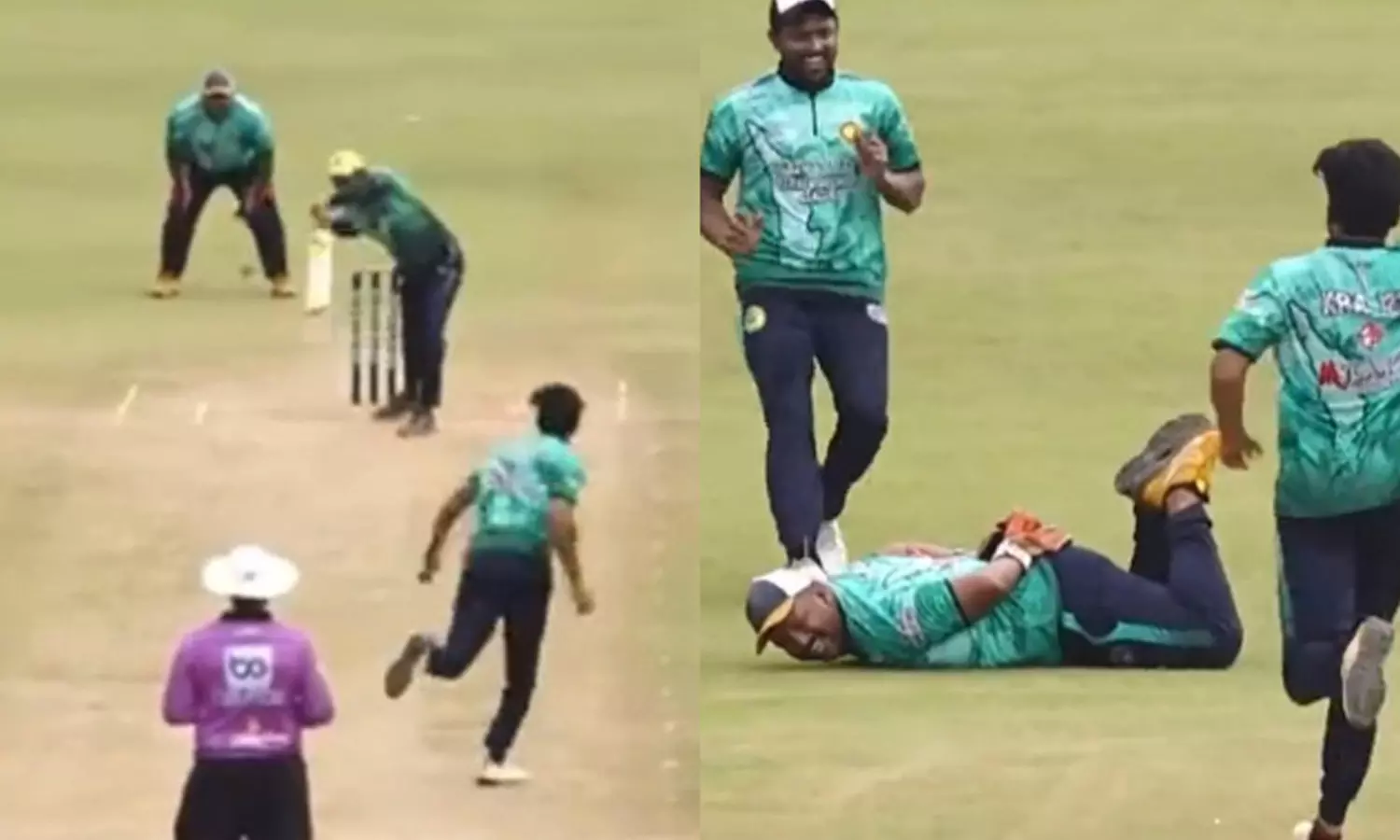 அது எப்படி திமிங்கலம்... முதுகால் கேட்ச் பிடித்த கீப்பர்.. வைரலாகும் வீடியோ அது எப்படி திமிங்கலம்... முதுகால் கேட்ச் பிடித்த கீப்பர்.. வைரலாகும் வீடியோ