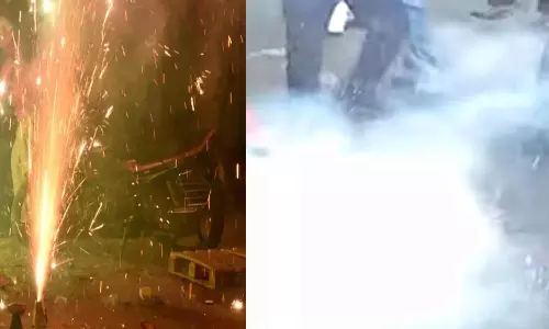 ஐதராபாத்தில் பட்டாசு புகையால் 2 ஆயிரம் பேர் மயக்கம்