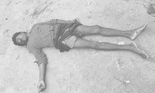 மதுபோதையில் பட்டாசு வெடித்த கூலித் தொழிலாளி பலி