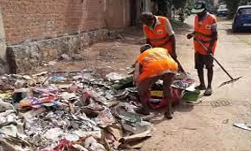ராசிபுரம் நகராட்சி பகுதியில் 20 டன் தீபாவளி குப்பைகள் அகற்றம்