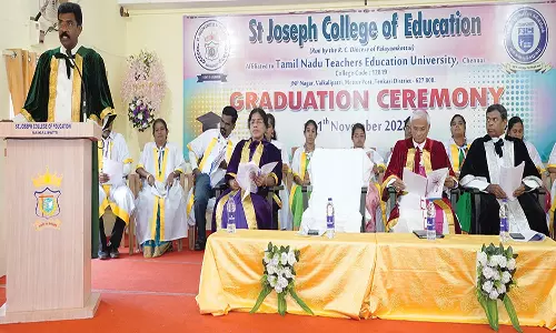 புனித ஜோசப் கல்வியியல் கல்லூரியில் பட்டமளிப்பு விழா