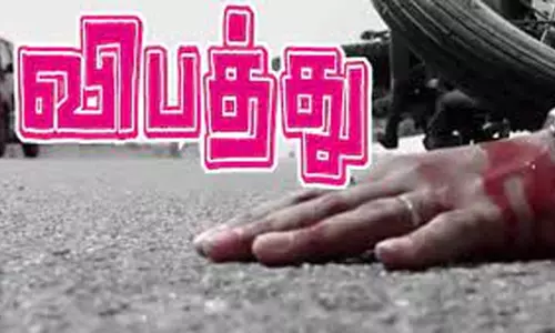 அரசு பஸ் மோதி தொழிலாளி பலி