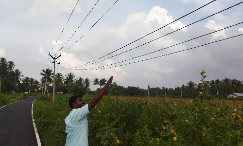 பாப்பிரெட்டிப்பட்டி தாலுகா பகுதிகளில் தாழ்வான மின்கம்பியால் விபத்து ஏற்படும் அபாயம்