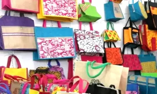 நிப்ட்-டீ நிட்வேர் பேஷன் இன்ஸ்டிடியூட் சார்பில் சணல் பொருட்கள் உற்பத்தி பயிற்சி