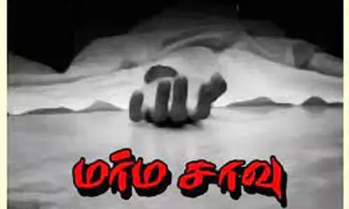 தேனியில் துப்புரவு பணியாளர் மர்மச்சாவு