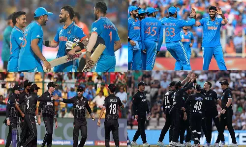 இறுதிப்போட்டிக்கு நுழைவது யார்? இந்தியா- நியூசிலாந்து நாளை பலப்பரீட்சை