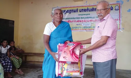 கன்னியாகுமரி மாதவபுரத்தில் 54 நலிவுற்ற ஏழை முதியோருக்கு நலத்திட்ட உதவிகள்