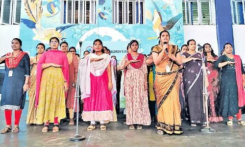 வி.எஸ்.ஆர்.இன்டர்நேஷனல் பள்ளியில் குழந்தைகள் தின விழா