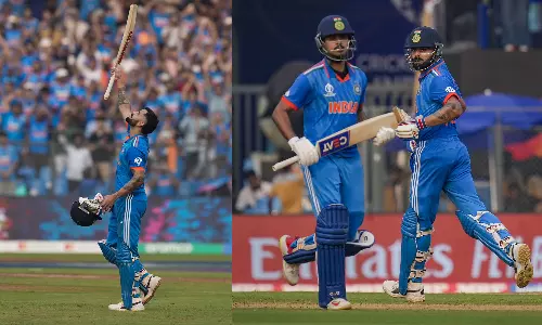 ரன் மழை பொழிந்த கோலி, ஷ்ரேயஸ்.. நியூசிலாந்துக்கு 398 ரன்களை இலக்காக நிர்ணயித்தது இந்தியா