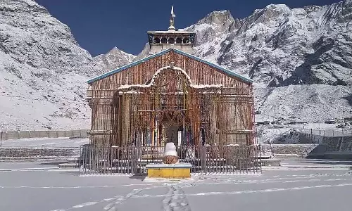 குளிர்காலத்தை முன்னிட்டு கேதார்நாத் கோவில் நடை அடைப்பு