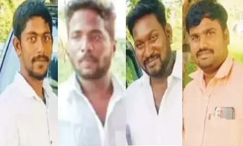 டிரைவரை கொலை செய்து பாலாற்றில் உடல் புதைப்பு: நண்பர்கள் 4 பேர் கைது