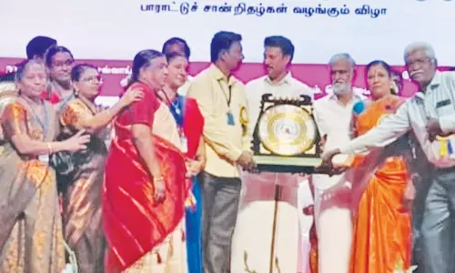 சிறந்த பள்ளியாக சபாநாயக முதலியார் இந்து நடுநிலைப்பள்ளி தேர்வு