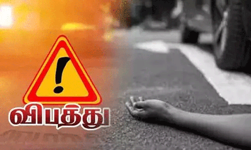 மோட்டார்சைக்கிள் மோதிய விபத்தில் வாலிபர் பலி