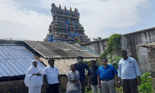 கன்னியாகுமரி பகவதி அம்மன் கோவிலில் ராஜகோபுரம் கட்டுவது குறித்து கட்டிடக்கலை நிபுணர் ஆய்வு