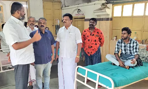 செங்கோட்டை அரசு மருத்துவமனையில் எம்.எல்.ஏ. திடீர் ஆய்வு