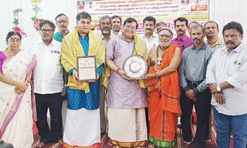 சங்கீத கலாநிதி பக்தவத்சலத்திற்கு பாராட்டு விழா