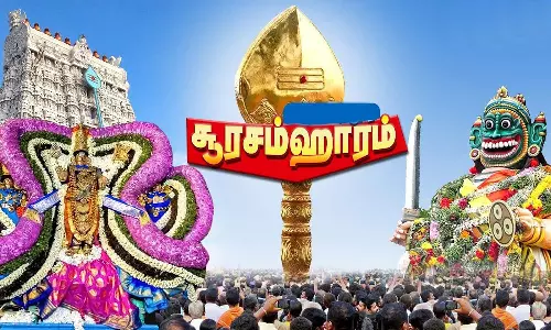 குன்றத்துக் குமரனின் சூரசம்ஹாரம்