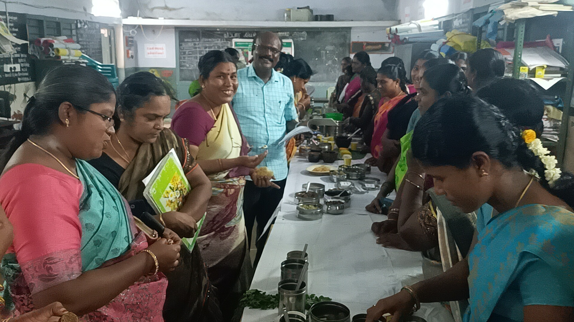 தா.பேட்டையில் - சிறுதானிய ஊட்டச்சத்து உணவு திருவிழா