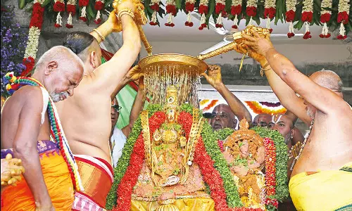 பிரம்மோற்சம் நிறைவு: திருச்சானூர் பத்மாவதி தாயார் கோவிலில் பஞ்சமி தீர்த்தம்