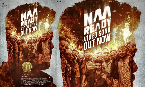 லியோ படத்தின் நான் ரெடி வீடியோ பாடல் வெளியானது